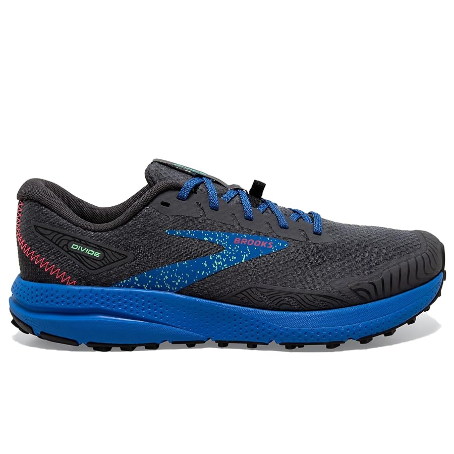 Amazon.com | Brooks Divide 4 Mens Shoes Size 8, Color: Ebony